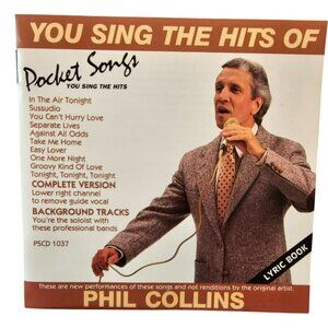 Pocket Songs CD You Sing The Hits Of Phil Collins Music  37563cd